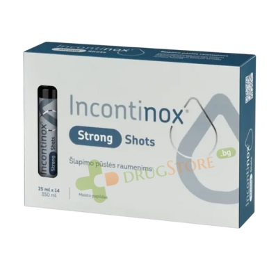 ИНКОНТИНОКС СТРОНГ шот 25мл 14 броя / VALENTIS INCONTINOX STRONG SHOT 25 ml 