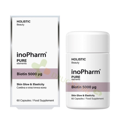 ИНОФАРМ  ХОЛИСТИК БЮТИ БИОТИН капсули 60 броя / RUBELLA INOPHARM BIOTIN