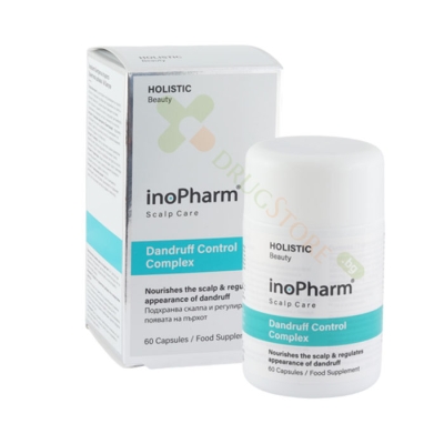 ИНОФАРМ ХОЛИСТИК БЮТИ КОНТРОЛ НА ПЪРХОТА капсули 60 броя / RUBELLA INOPHARM HOLISTIC BEAUTY DANDRUFF CONTROL COMPLEX