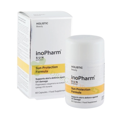ИНОФАРМ ХОЛИСТИК БЮТИ СЪН ПРОТЕКШЪН ФОРМУЛА капсули 60 броя / RUBELLA INOPHARM HOLISTIC BEAUTY SUN PROTECTION FORMULA