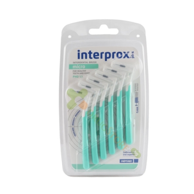 ИНТЕРДЕНТАЛНА ЧЕТКА ЗА ЗЪБИ ИНТЕРПРОКС ПЛЮС 1.1 MICRO 6 броя / DENTAID INTERPROX PLUS INTERDENTAL TOOTHBRUSH 1.1 MICRO 