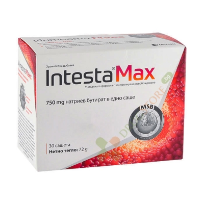 ИНТЕСТА МАКС саше 30 броя / BIOTONA INTESTA MAX sachet 