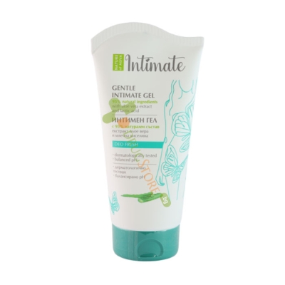 ИНТИМЕН ГЕЛ С МЛЕЧНА КИСЕЛИНА И ЕКСТРАКТ ОТ АЛОЕ ВЕРА 170 мл / NATURE OF AGIVA INTIMATE INTIMATE GEL ALOE VERA