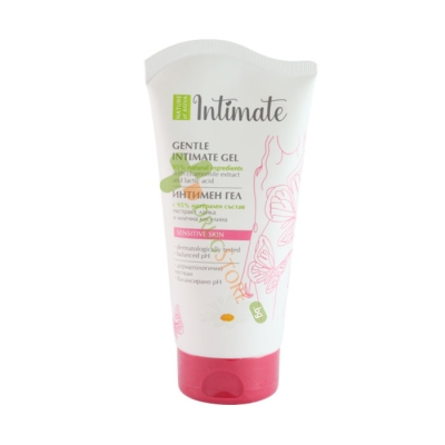 ИНТИМЕН ГЕЛ С МЛЕЧНА КИСЕЛИНА И ЕКСТРАКТ ОТ ЛАЙКА 170 мл / NATURE OF AGIVA INTIMATE INTIMATE GEL CAMOMILE PINK