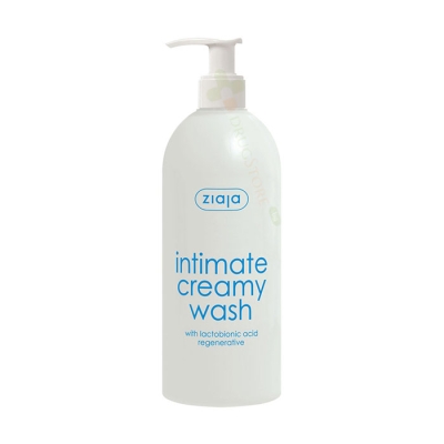 ИНТИМЕН КРЕМООБРАЗЕН ДУШ ГЕЛ С ЛАКТОБИОНОВА КИСЕЛИНА 500 мл / ZIAJA INTIMATE CREAMY WASH LACTOBIONIC ACID 