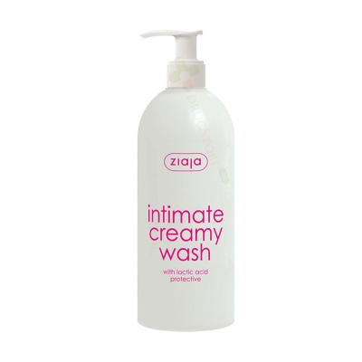 ИНТИМЕН КРЕМООБРАЗЕН ДУШ ГЕЛ С МЛЕЧНА КИСЕЛИНА 500 мл  / ZIAJA INTIMATE CREAMY WASH LACTIC ACID 