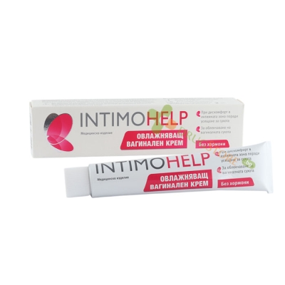 ИНТИМО ХЕЛП ОВЛАЖНЯВАЩ ВАГИНАЛЕН КРЕМ без хормони 50 мл / NATUR PRODUKT INTIMO HELP MOISTURIZING VAGINAL CREAM no hormones