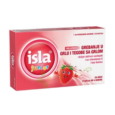 ИСЛА ДЖУНИЪР пастили 20 броя / ISLA JUNIOR pastiles 