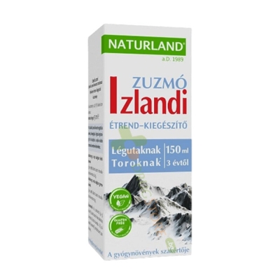 ИСЛАНДСКИ ЛИШЕЙ сироп 150 мл / NATURLAND MAGYARORSZAG KFT ICELANDIC LICHEN syrup 