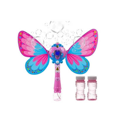 ИГРАЧКА ЗА САПУНЕНИ МЕХУРИ ВЪВ ФОРМАТА НА ПЕПЕРУДА С LED ПОДСВЕТКА KRU21161 / ISO BUBBLE MACHINE - BUTTERFLY