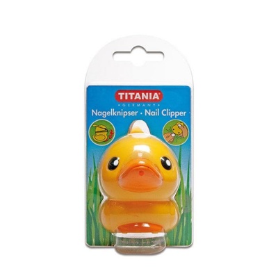 ТИТАНИЯ НОКТОРЕЗАЧКА ЗА ДЕЦА ПАТЕ модел 1052/11B / TITANIA NAIL CLIPPER CHILDREN DUCK model 1052/11B