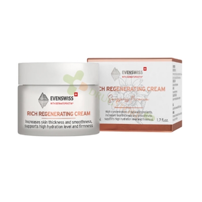 ИВЪНСУИС БОГАТ ВЪЗСТАНОВЯВАЩ КРЕМ ЗА ЛИЦЕ И ТЯЛО 50 мл / EVENSWISS RICH REGENERATING CREAM 