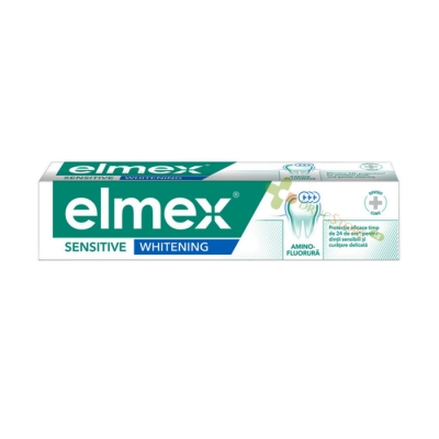 ИЗБЕЛВАЩА ПАСТА ЗА ЗЪБИ ЕЛМЕКС СЕНЗИТИВ 75 мл / COLGATE PALMOLIVE ELMEX SENSITIVE WHITENING TOOTHPASTE 