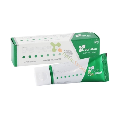 ИЗБЕЛВАЩА ПАСТА ЗА ЗЪБИ ОПАЛЕСЦЕНС МИНТ 28 г 20 мл / OPALESCENCE WHITENING TOOTHPASTE COOL MINT 28 g
