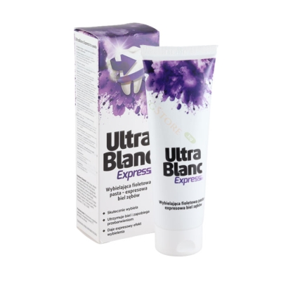 ИЗБЕЛВАЩА ПАСТА ЗА ЗЪБИ УЛТРАБЛАНК ЕКСПРЕС 75 мл / AFLOFARM ULTRABLANK EXPRESS WHITENING TOOTHPASTE 
