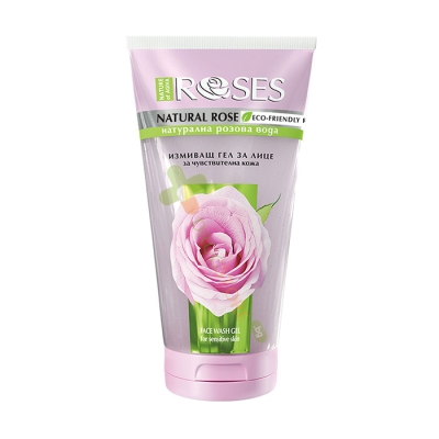 ИЗМИВАЩ ГЕЛ ЗА ЛИЦЕ ROSES ЗА ЧУВСТВИТЕЛНА КОЖА 150 мл / NATURE OF AGIVA ROSES FACE WASH GEL FOR SENSITIVE SKIN 