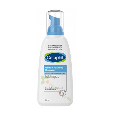 ИЗМИВНА ПЯНА ЗА ЛИЦЕ 236 мл / CETAPHIL GENTLE FOAMING CLEANSER