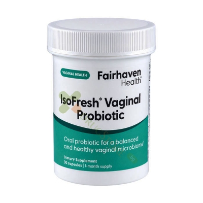ИЗО ФРЕШ ПРОБИОТИК ЗА ЖЕНИ капсули 30 броя / FAIRHAVEN HEALTH ISOFRESH VAGINAL PROBIOTICS FOR WOMEN 