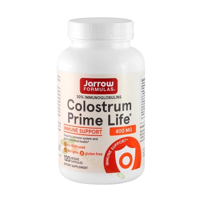 КОЛАСТРА капсули 400 мг 120 броя / JARROW FORMULAS COLOSTRUM PRIME LIFE