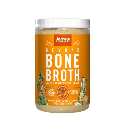 КОСТЕН ПИЛЕШКИ БУЛЬОН С ВКУС НА КЪРИ прах 306 гр. / JARROW FORMULAS BEYOND BONE BROTH CURRY CHICKEN FLAVOUR POWDER