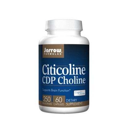 ЦИТИКОЛИН капсули 250 мг. 60 броя / JARROW FORMULAS CITICOLINE  CDP CHOLINE
