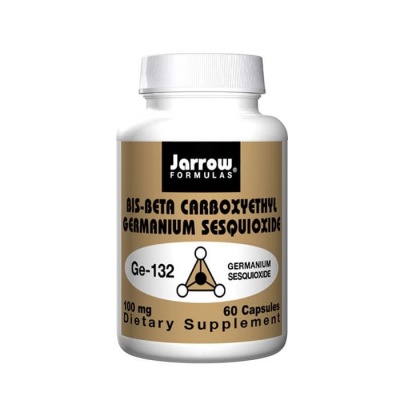 ГЕРМАНИЙ GE - 132 капсули 100 мг. 60 броя / JARROW FORMULAS GERMANIUM GE - 132 100 mg. 60
