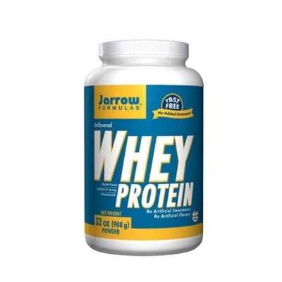 УЕЙ СУРОВАТЪЧЕН ПРОТЕИН НЕОВКУСЕН прах 908 гр. / JARROW FORMULAS WHEY PROTEIN UNFLAFOURED POWDER 908 gr.