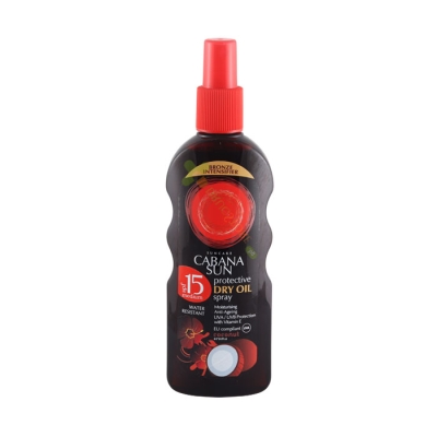 КАБАНА СЪН СЛЪНЦЕЗАЩИТНО СУХО ОЛИО СПРЕЙ SPF15 200 мл / LINCO CARE CABANA SUN PROTECTIVE DRY OIL SPRAY SPF15 