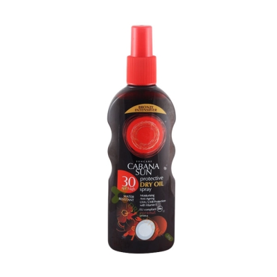 КАБАНА СЪН СЛЪНЦЕЗАЩИТНО СУХО ОЛИО СПРЕЙ SPF30 200 мл / LINCO CARE CABANA SUN PROTECTIVE DRY OIL SPRAY SPF30 