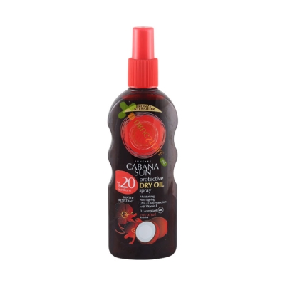 КАБАНА СЪН СЛЪНЦЕЗАЩИТНО СУХО ОЛИО СПРЕЙ SPF20 200 мл / LINCO CARE CABANA SUN PROTECTIVE DRY OIL SPRAY SPF20 