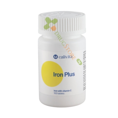 КАЛИВИТА ЖЕЛЯЗО + ВИТАМИН C таблетки 100 броя / CALIVITA IRON PLUS VITAMIN C
