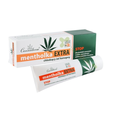 КАНАДЕРМ МЕНТОЛКА ЕКСТРА ОХЛАЖДАЩ ГЕЛ 150 мл / CANNADERM MENTHOLKA EXTRA COOLING GEL