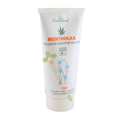 КАНАДЕРМ МЕНТОЛКА ОХЛАЖДАЩ ГЕЛ - БАЛСАМ 200 мл / CANNADERM MENTHOLKA GEL - BALSAM