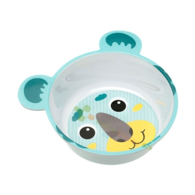 КАНПОЛ КУПА МЕЛАМИНОВА С УШИЧКИ HELLO LITTLE ЗЕЛЕНА / CANPOL BABIES MELAMINE BOWL WITH HANDLES HELLO LITTLE GREEN 4 m+