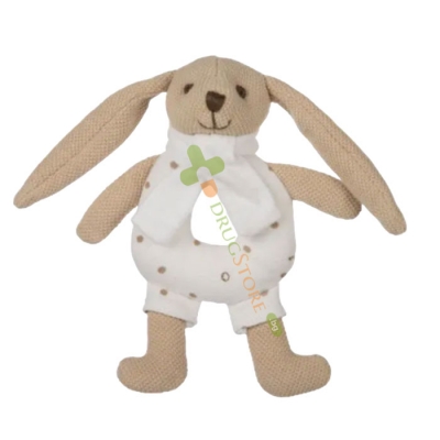 КАНПОЛ МЕКА ДРЪНКАЛКА BUNNY БЕЖОВА / CANPOL BABIES SOFT TOY BUNNY BEIGE