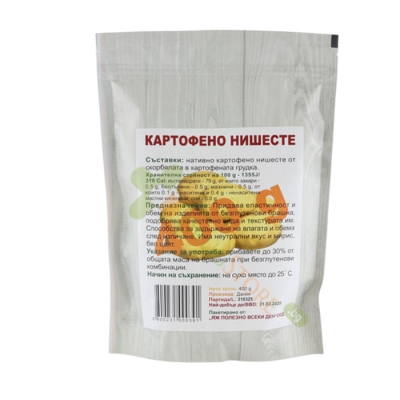 КАРТОФЕНО НИШЕСТЕ 400 г / EAT HEALTHY POTATO STARCH  