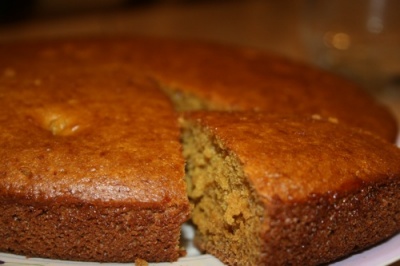 Лесен кейк с орехи и канела
