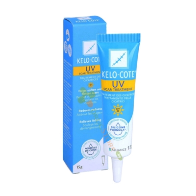 КЕЛО-КОТ СКАР гел за белези SPF30 15 г / KELO-COTE UV SCAR GEL WITH SPF30 