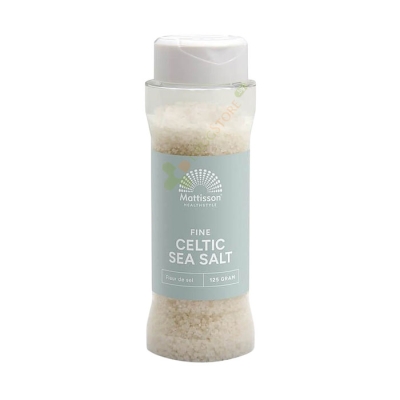 МАТИСЪН КЕЛТСКА МОРСКА СОЛ ФИНА 125 г / MATTISSON HEALTHSTYLE CELTIC FINE SEA SALT