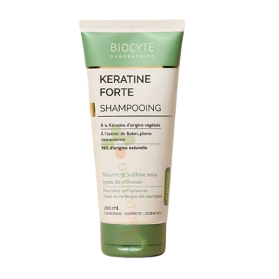 КЕРАТИН ФОРТЕ ШАМПОАН 200 мл / BIOCYTE KERATINE FORTE SHAMPOO 