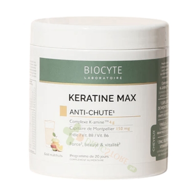 КЕРАТИН МАКС + ВИТАМИНИ B6 + B8 240 г / BIOCYTE BIOCYTE KERATIN MAX + VITAMINS B6 + B8 