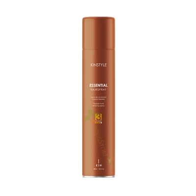 ЛАК ЗА КОСА KINSTYLE ESSENTIAL СРЕДНА ФИКСАЦИЯ спрей 500 мл / KIN COSMETICS KINSTYLE ESSENTIAL HAIR SPRAY