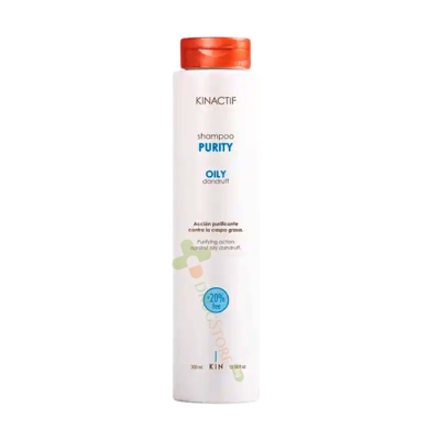 ШАМПОАН ПРОТИВ МАЗЕН ПЪРХОТ KINACTIF 300 мл / KIN COSMETICS KINACTIF SHAMPOO PURITY  OILY DANDRUFF