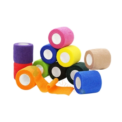 КИНДМАКС ЦВЕТЕН САМОЗАЛЕПВАЩ БИНТ 5 см/4.5 м / KINDMAX SELF-ADHESIVE BANDAGE COLORS 5 cm/4.5 m