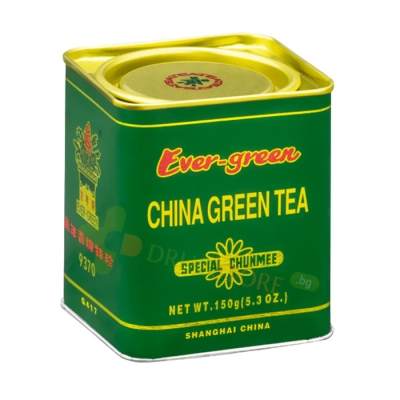КИТАЙСКИ ЗЕЛЕН ЧАЙ EVERGREEN 150 г / HANKINTATUKKU OY CHINA GREEN TEA EVERGREEN1