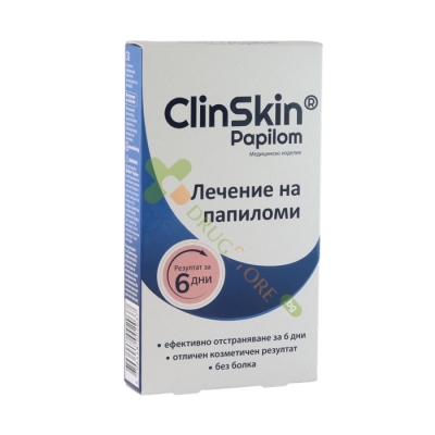 КЛИНСКИН ПАПИЛОМ апликатор с 3 пластира / NATUR PRODUKT CLINSKIN PAPILOM SKIN TAG