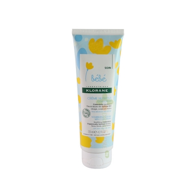 КЛОРАН БЕБЕ ПОДХРАНВАЩ КРЕМ ЗА СУХА КОЖА С КОЛД КРЕМ 40 мл. / KLORANE BEBE CALENDULA CREAM WITH COLD CREAM