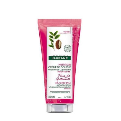 ДУШ КРЕМ С ФРЕНСКО ГРОЗДЕ 200 мл. / KLORANE NOURISHING SHOWER CREAM WITH CURRANT BUSH BLOSSOM