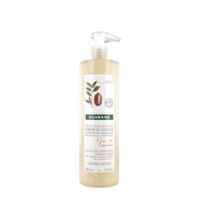 ДУШ КРЕМ С ЦВЯТ ОТ КУПУАСУ 400 мл. / KLORANE NOURISHING SHOWER CREAM WITH CUPUACU BLOSSOM