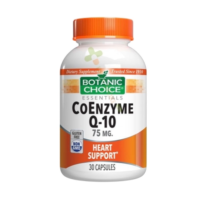 КОЕНЗИМ Q10 капсули 75 мг 30 броя / BOTANIC CHOICE COENZYME Q10 